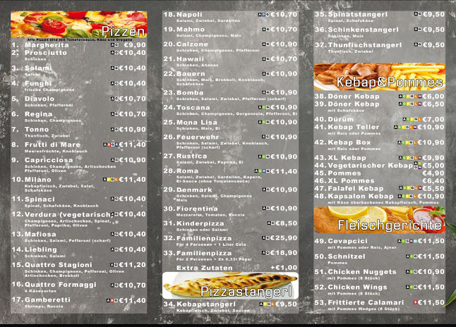 Opinii despre Milano Pizza & Kebap Haus în Klagenfurt am Wörthersee - Gastronomie und Hotellerie