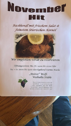 Opinii despre Walhalla Stüble Lustenau în Lustenau - Gastronomie und Hotellerie