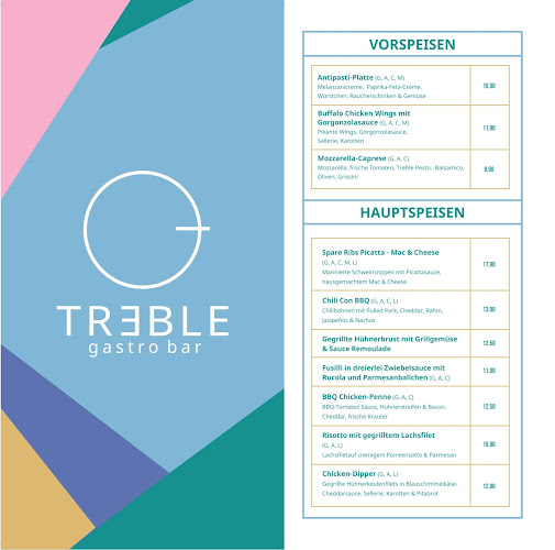 Treble Gastro Bar - Gastronomie und Hotellerie