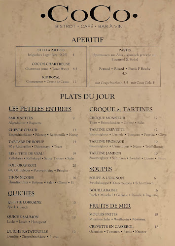 COCO Bistrot Cafe Bar a Vin