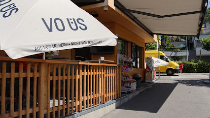 Kiosk bei der Mili / Pipeline