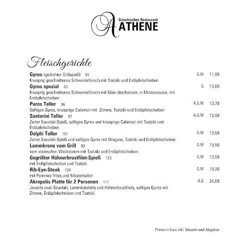 Restaurant Athene