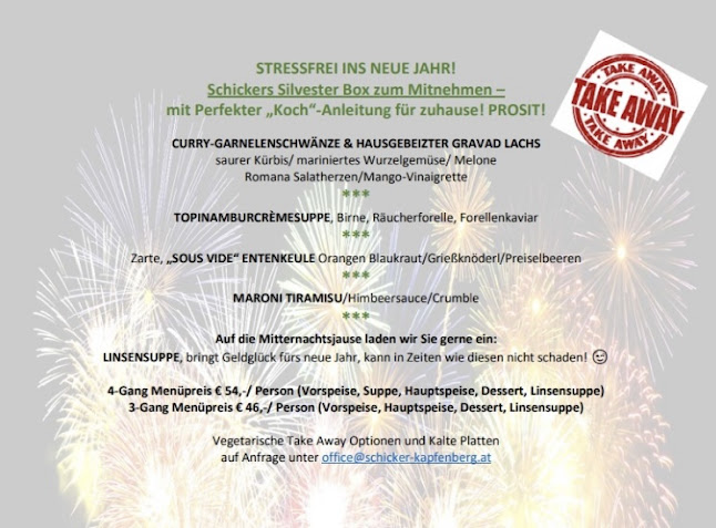 Schicker Restaurant - Catering - Vinothek - Café - Rösterei - Kapfenberg