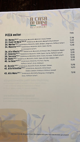 A CASA DI DANI Restaurant-Pizzeria - Gastronomie und Hotellerie