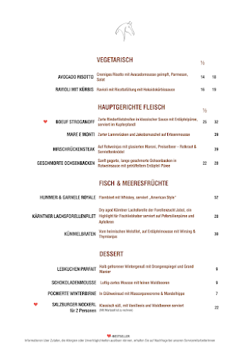 Restaurant und Stekhouse im weissen Ross