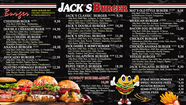 Comentarii opinii despre Jack's Burger Klagenfurt