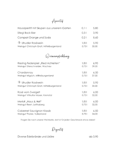 Wirtshaus Nattererboden - Gastronomie und Hotellerie