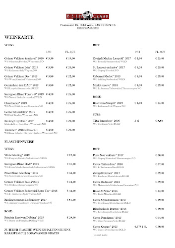 Alt Wiener Gaststätte Beim Czaak - Wien