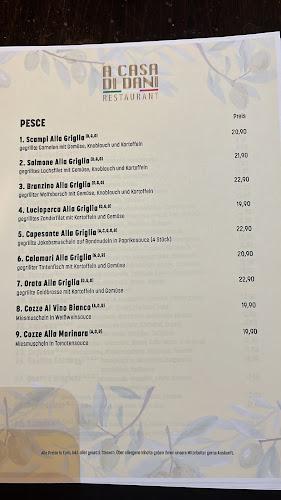 Opinii despre A CASA DI DANI Restaurant-Pizzeria în Göming - Gastronomie und Hotellerie