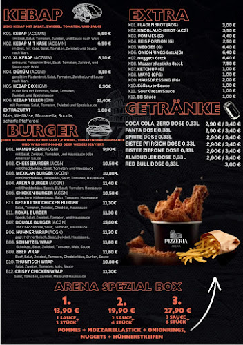 Opinii despre Pizzeria Arena în Feldbach - Gastronomie und Hotellerie