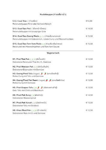 Opinii despre Bangkok Vienna în Wien - Gastronomie und Hotellerie