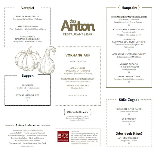 Opinii despre Das Anton în Linz - Gastronomie und Hotellerie