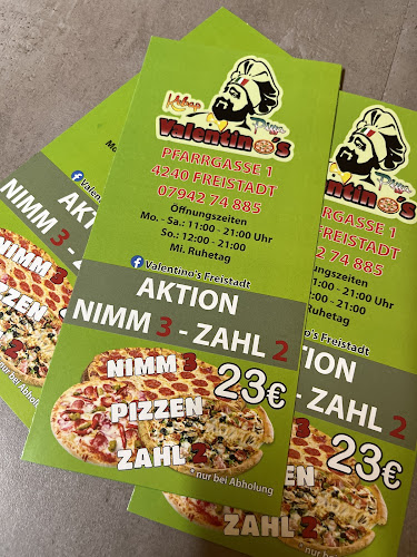 Opinii despre Valentino's Pizza & Kebap în Freistadt - Gastronomie und Hotellerie