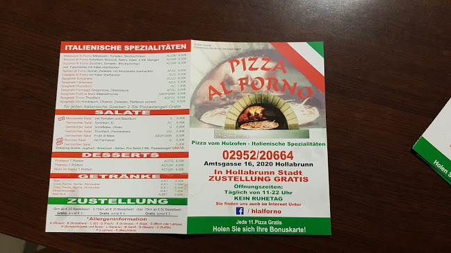 Pizza Al Forno - Gastronomie und Hotellerie