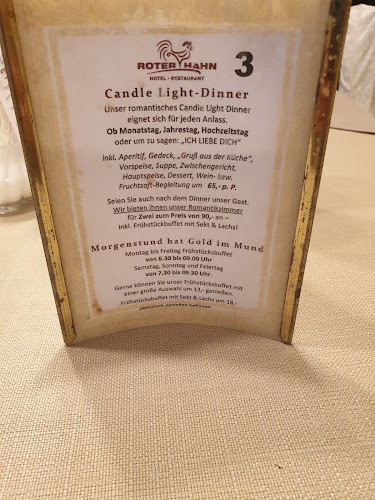 Hotel Restaurant Roter Hahn - Gastronomie und Hotellerie