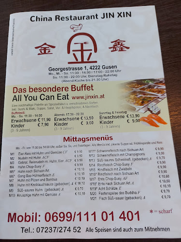 Opinii despre China Restaurant JIN XIN în Gusen - Gastronomie und Hotellerie
