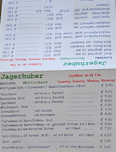 Opinii despre Jagerhuber Mostschank în Linz - Gastronomie und Hotellerie