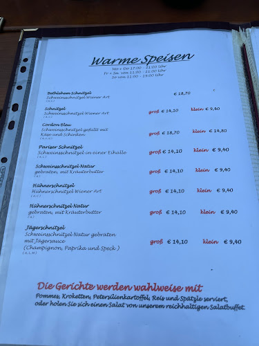 Opinii despre Gasthaus Bethlehem în Dornbirn - Gastronomie und Hotellerie