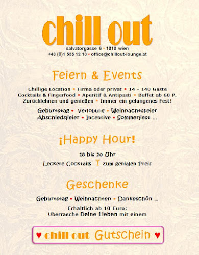 Chill Out Lounge I Cocktail Bar 1010 Wien