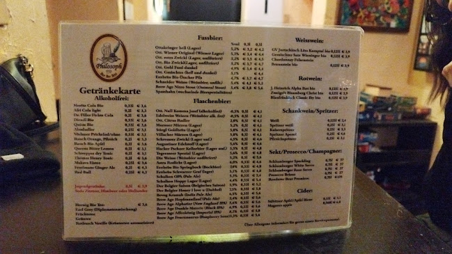 Philosoph Bier Bar Beisl - Wien