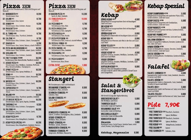 Rosamunde Kebap Pizza - Graz