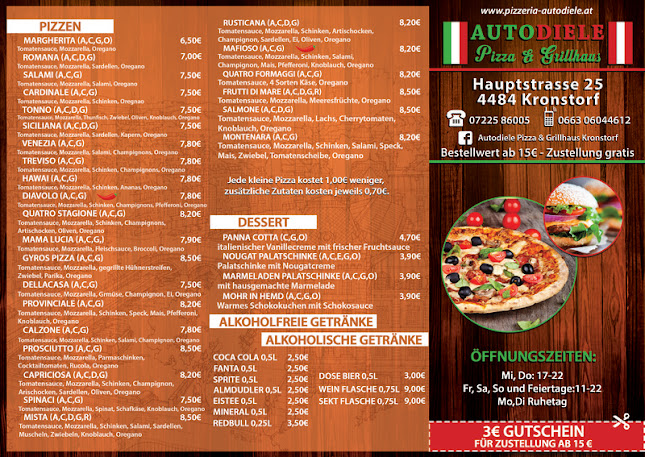 Opinii despre Autodiele Pizza und Grillhaus în Kronstorf - Gastronomie und Hotellerie