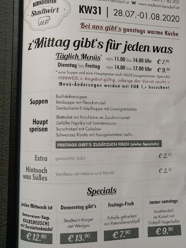 Berndorfer Stadtwirt - Gastronomie und Hotellerie