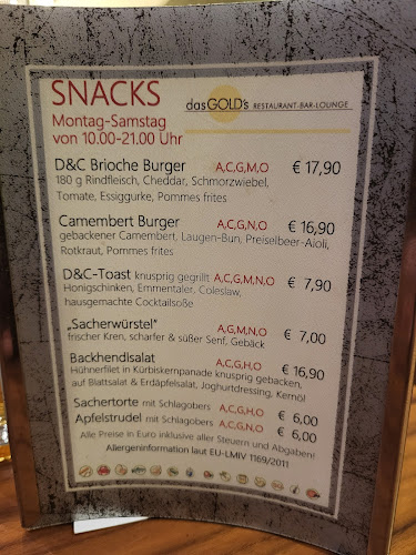 Das Gold´s - Restaurant