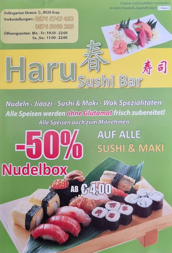Opinii despre Haru Sushi Bar în Graz - Gastronomie und Hotellerie