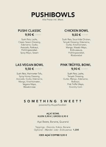 Pushi Poké & Açaí Bowls