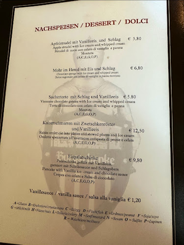 Gasthaus Burgschenke/Ritteressen Salzburg - Gastronomie und Hotellerie