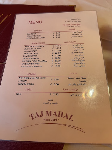 Comentarii opinii despre Indian Restaurant Taj Mahal