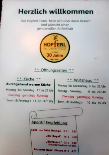 Stadtwirtshaus Hopferl - Gastronomie und Hotellerie