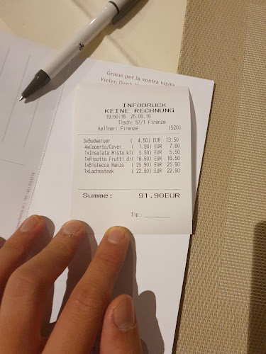 Opinii despre Ristorante Firenze Enoteca în Wien - Gastronomie und Hotellerie