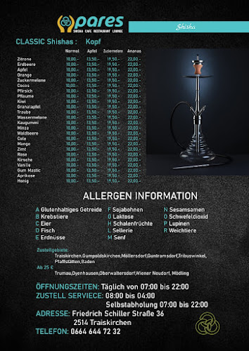 Pares Shisha Cafe - Traiskirchen