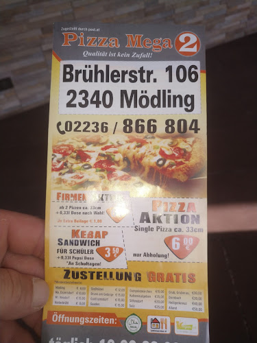 Opinii despre Pizza Mega 2 în Mödling - Gastronomie und Hotellerie