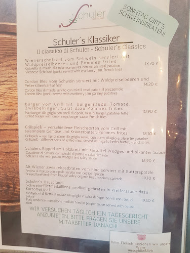 Comentarii opinii despre Restaurant Schuler Weißensee