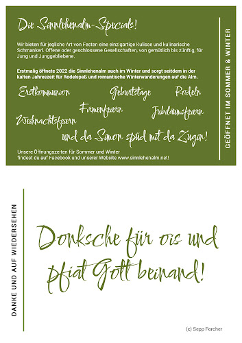 Comentarii opinii despre Sinnlehenalm