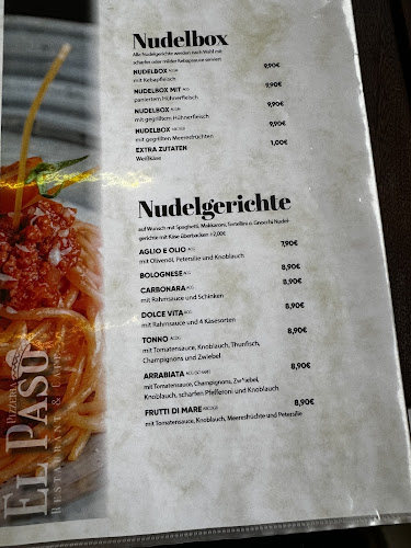 EL PASO Pizzeria, Restaurant & Cafe