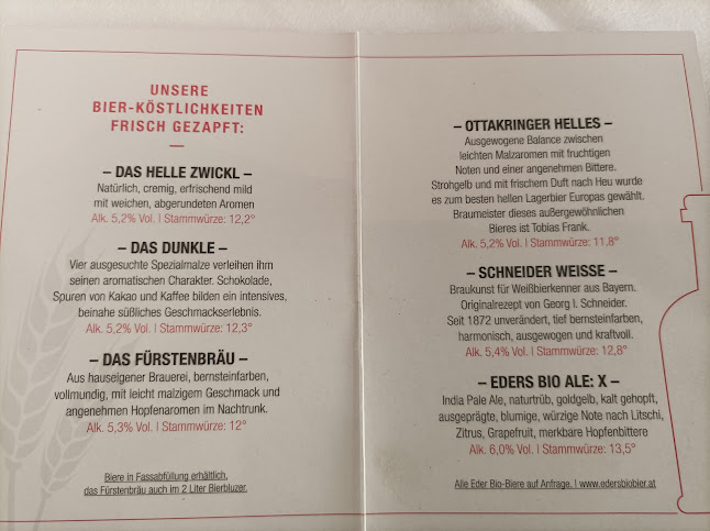 Opinii despre Fürstenbräu - Braugasthaus în Fürstenfeld - Gastronomie und Hotellerie