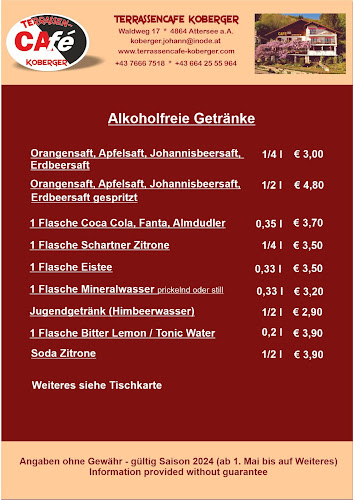 Terrassencafe Koberger - Attersee am Attersee