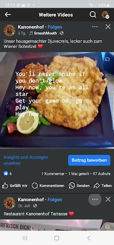 Restaurant Kanonenhof "Alpe-Adria-Spezialitäten" - Gastronomie und Hotellerie