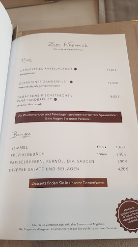 Opinii despre Wirtshaus "Zum Nepomuk" în Wien - Gastronomie und Hotellerie