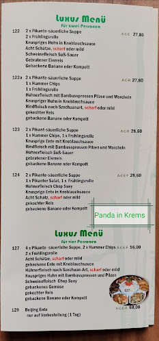 Opinii despre Chinarestaurant Panda în Krems an der Donau - Gastronomie und Hotellerie