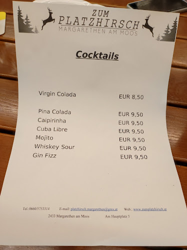 Platzhirsch Margarethen - Margarethen am Moos