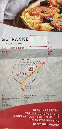 Opinii despre SEVOS Pizza în Waldneukirchen - Gastronomie und Hotellerie