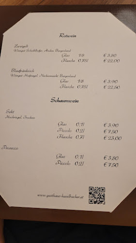 Opinii despre Gasthaus Haselbacher în Schottwien - Gastronomie und Hotellerie