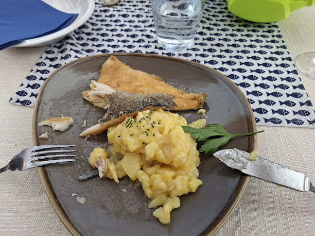 Opinii despre Zerza... Fischlokal / Fischverkauf în Jenig - Gastronomie und Hotellerie