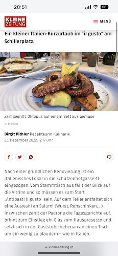Opinii despre il Gusto în Graz - Gastronomie und Hotellerie