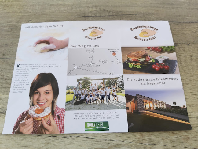 Bauernkrapfen - Schleiferei - DIE ERLEBNISBÄCKEREI - Gastronomie und Hotellerie